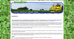 Desktop Screenshot of greendrive.dk