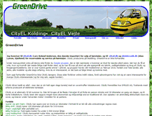 Tablet Screenshot of greendrive.dk